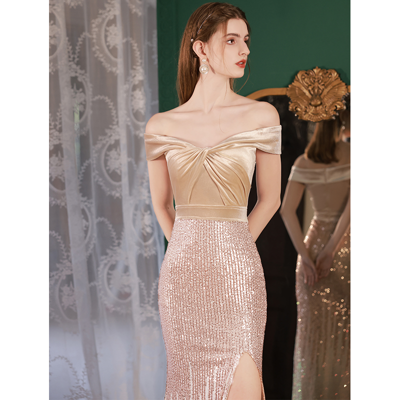 ชุดราตรี ชุดราตรีสวยหรู แบบ ทันสมัย Evening dress