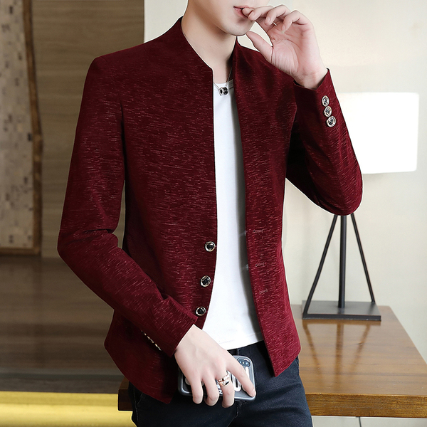 สูท Blazers ผู้ชาย เสื้อคลุมสไตล์สูท สำหรับผู้ชาย