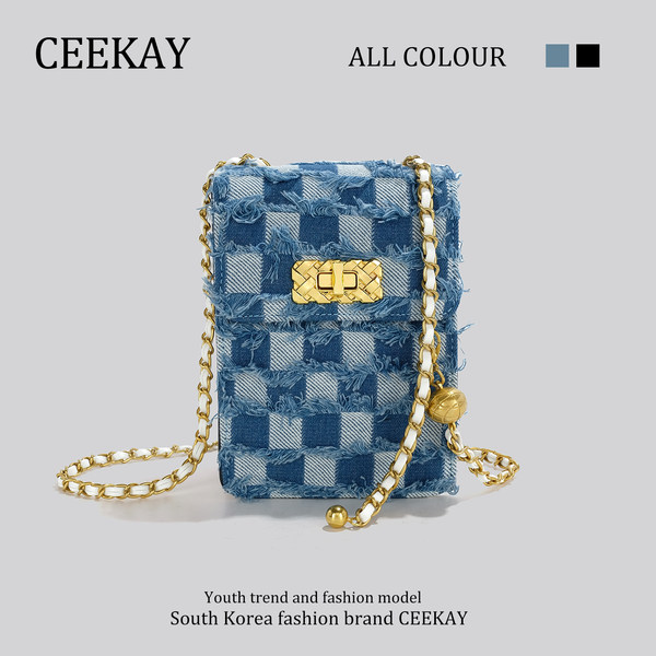 กระเป๋าสะพายข้างเกาหลี กระเป๋าผู้หญิงแบรนด์ CEEKEY