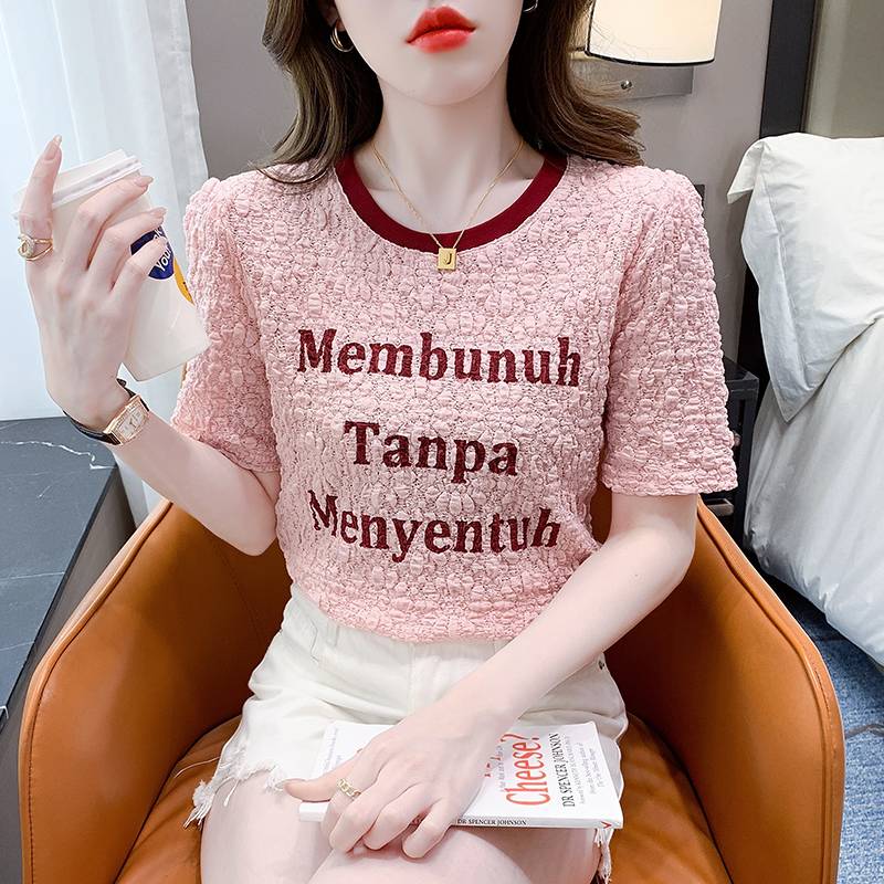 เสื้อผ้าวัยรุ่นเกาหลี เสื้อยืดวัยรุ่นผู้หญิง มีขนาด S M L XL