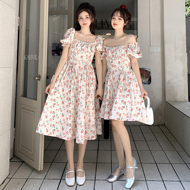 เดรสวัยรุ่น-เดรสคนอ้วนวัยรุ่น L-4XL(อก38-46 นิ้ว)