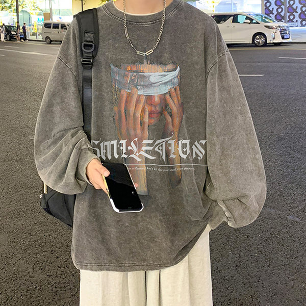 เสื้อยืดผู้ชายอ้วน S-5XL(อกเสื้อ39-51นิ้ว)