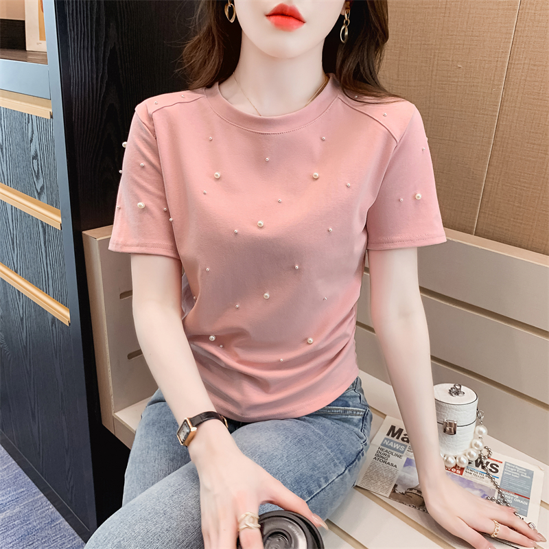 เสื้อผ้าวัยรุ่นเกาหลี เสื้อยืดวัยรุ่นผู้หญิง มีขนาด S M L XL