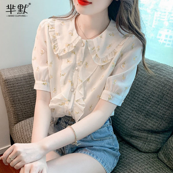 เสื้อชีฟองเกาหลี เสื้อชีฟองสวยๆ