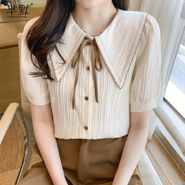 เสื้อชีฟองเกาหลี เสื้อชีฟองสวยๆ