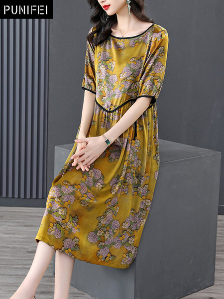 เดรสวัยผู้ใหญ่40-60ปี เดรสคุณแม่ ชุดเดรสทำงานวัยผู้ใหญ่ แบรนด์ MAMA DRESS