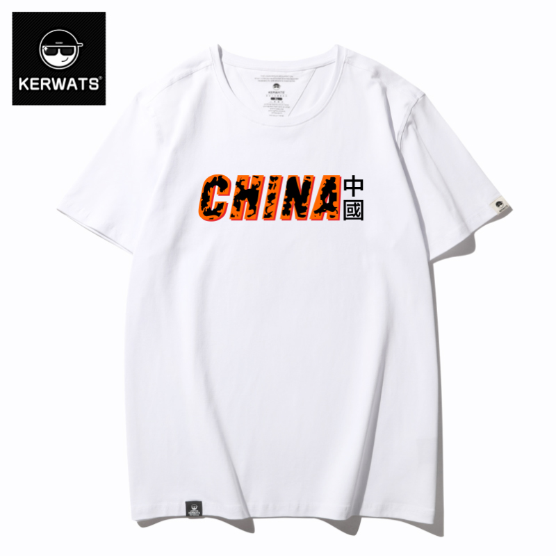 เสื้อยืดผู้ชายอ้วน S-6XL น้ำหนักผู้สวม 50-135 กิโลกรัม