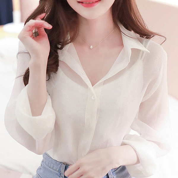 เสื้อชีฟองเกาหลี เสื้อชีฟองสวยๆ