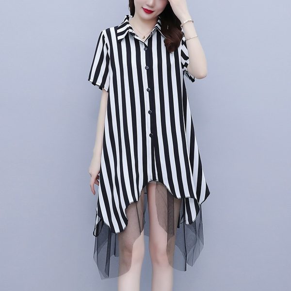 เดรสไซส์ใหญ่ ชุดเดรสสาวพลัสไซส์ เดรสเรียบหรู ไซส์ใหญ่ BY SHUYA