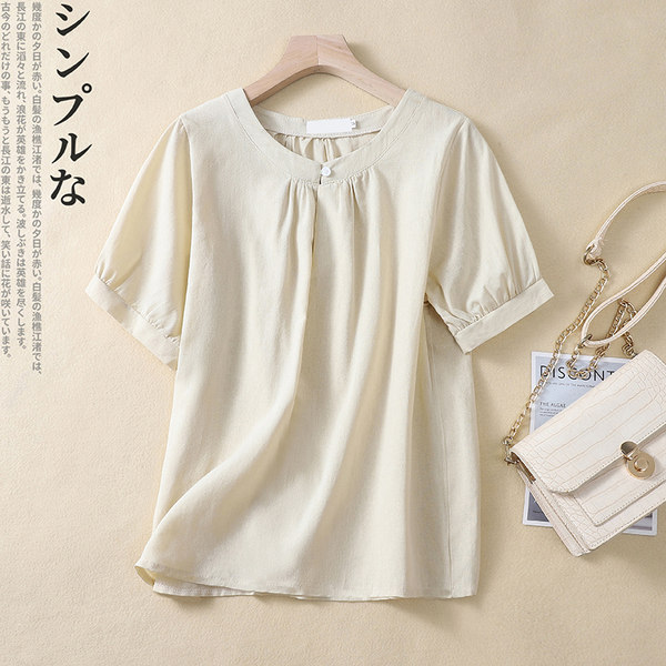 เสื้อลินิน แบบเสื้อสวยๆ เสื้อผ้าฝ้ายลินิน เสื้อเชิ้ตผ้าลินิน BY LININ