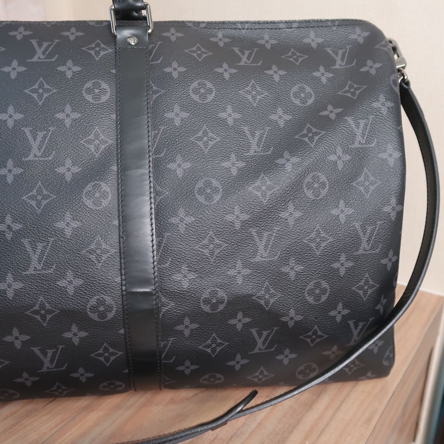 Louis Vuitton Monogram Eclipse Keepall 55 (2019)
