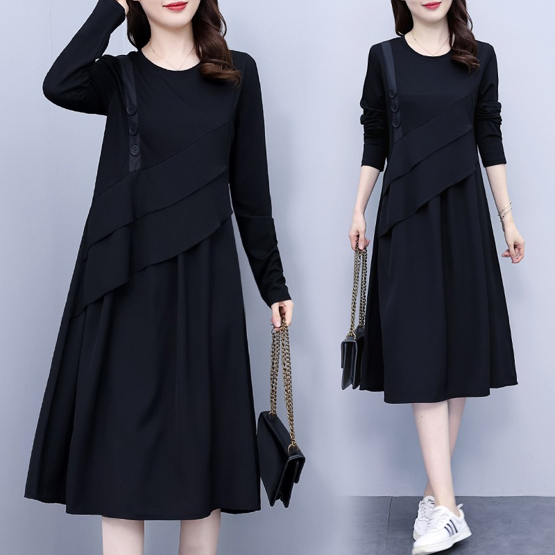 เดรสสาวอวบ มีไซส์ L-4XLอกเสื้อ 38-47 นิ้ว ใส่ได้ทั้งสาวหุ่นดีน่ารักจนถึงสาวอวบพลัสไซส์ จัดส่งฟรี! ทักแชทสั่งซื้อ