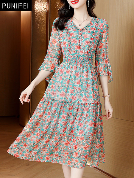 เดรสวัยผู้ใหญ่40-60ปี เดรสคุณแม่ ชุดเดรสทำงานวัยผู้ใหญ่ แบรนด์ MAMA DRESS