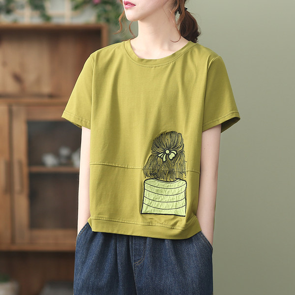 เสื้อยืดวินเทจ ฟรีไซส์อกเสื้อประมาณ 38-42