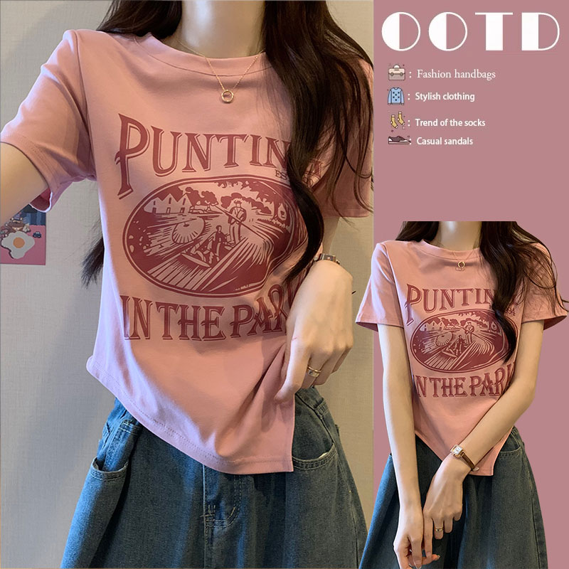 เสื้อยืดคนอ้วนแบบโอเวอร์ไซส์แบบ ulzzang fashion สนใจทักแชท
