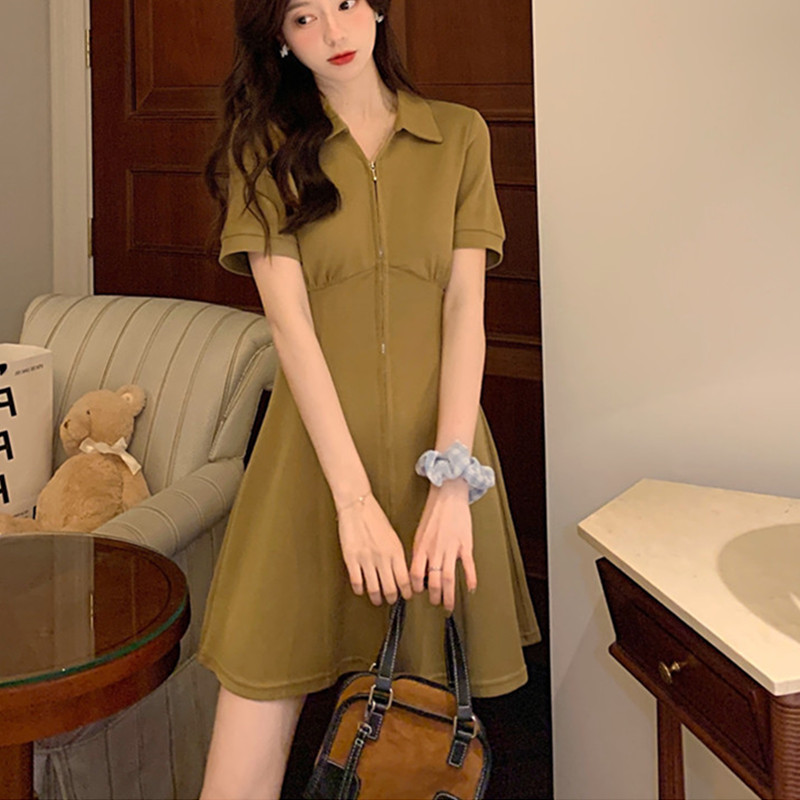 เดรสวัยรุ่น-เดรสคนอ้วนวัยรุ่น L-4XL(อก38-46 นิ้ว)