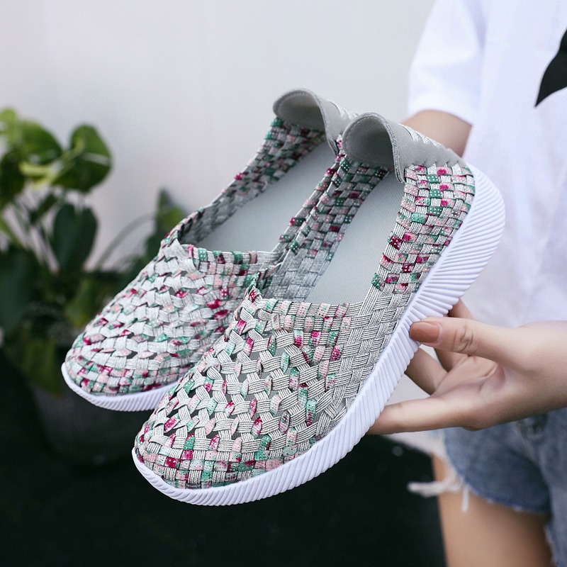 รองเท้าผ้าใบ รองเท้าลำลอง รองเท้าผ้าใบลำลอง รองเท้าแฟชั่นแบบสวม Slipper Shop