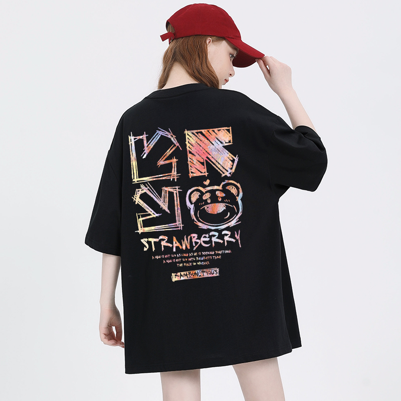 เสื้อผ้าวัยรุ่นเกาหลี เสื้อยืดวัยรุ่นผู้หญิง มีขนาด S M L XL