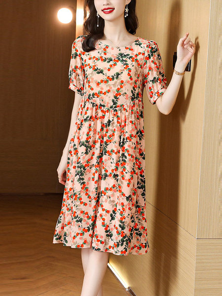 เดรสวัยผู้ใหญ่40-60ปี เดรสคุณแม่ ชุดเดรสทำงานวัยผู้ใหญ่ แบรนด์ MAMA DRESS