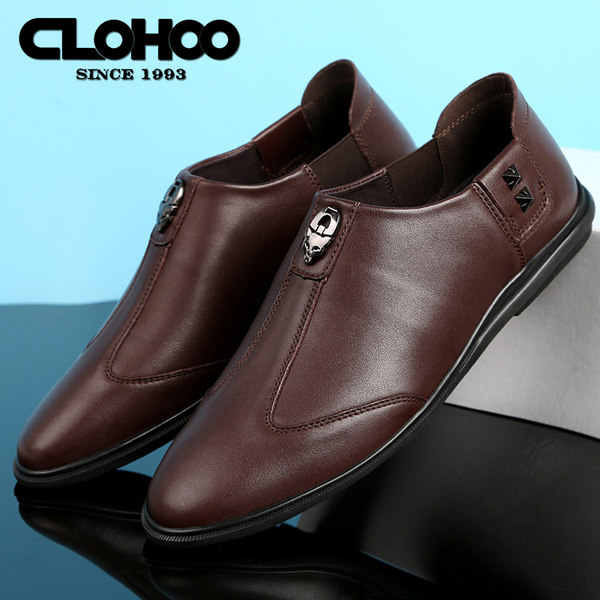 รองเท้าหนังผู้ชาย มีไซส์39-44 รองเท้าโลฟเฟอร์ชาย Slip-On Shoes
