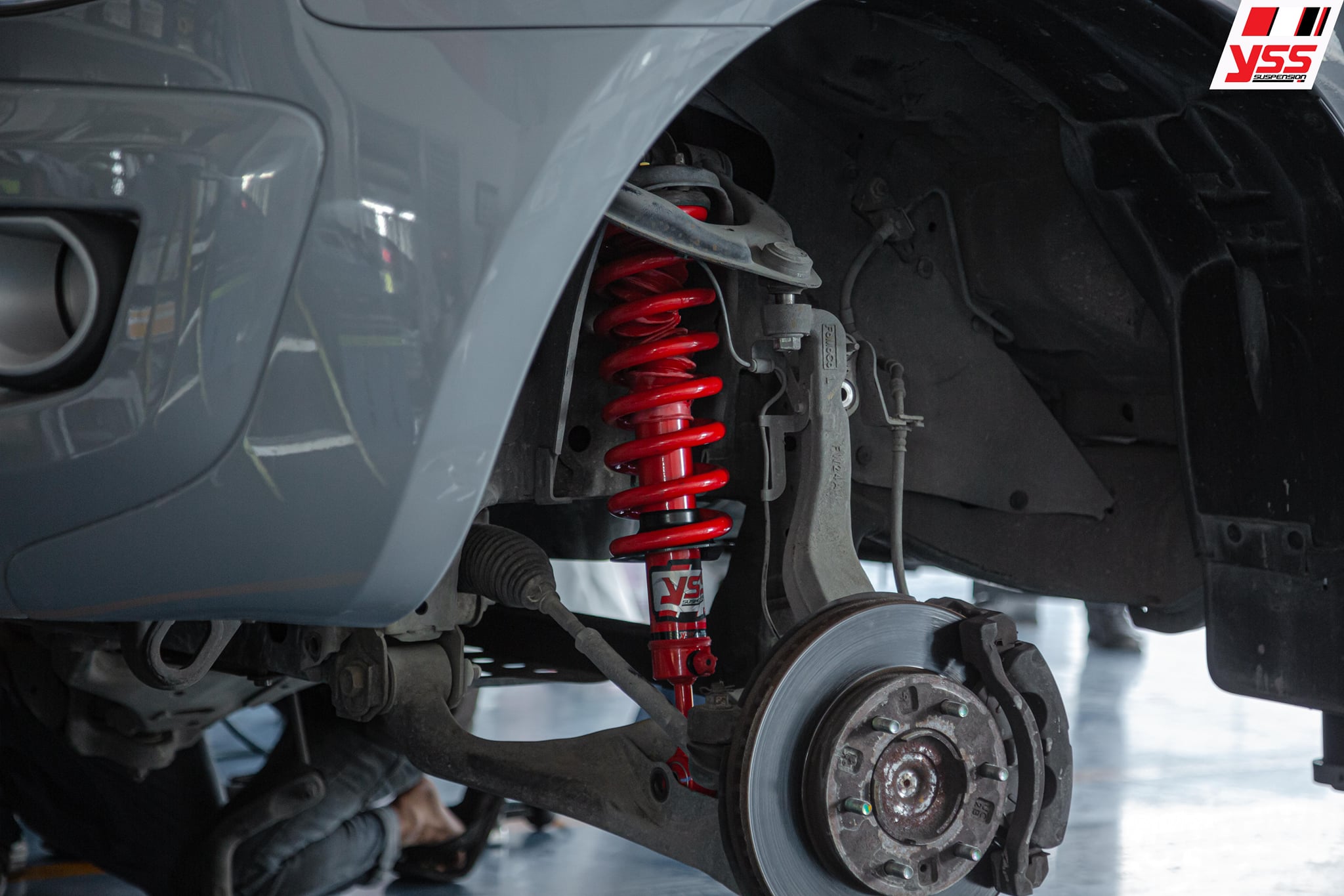 โช๊คอัพ สปริง YSS รุ่น DTG Sport รถ Ford All New Ranger ปี 18> 2.0 Bi-Turbo