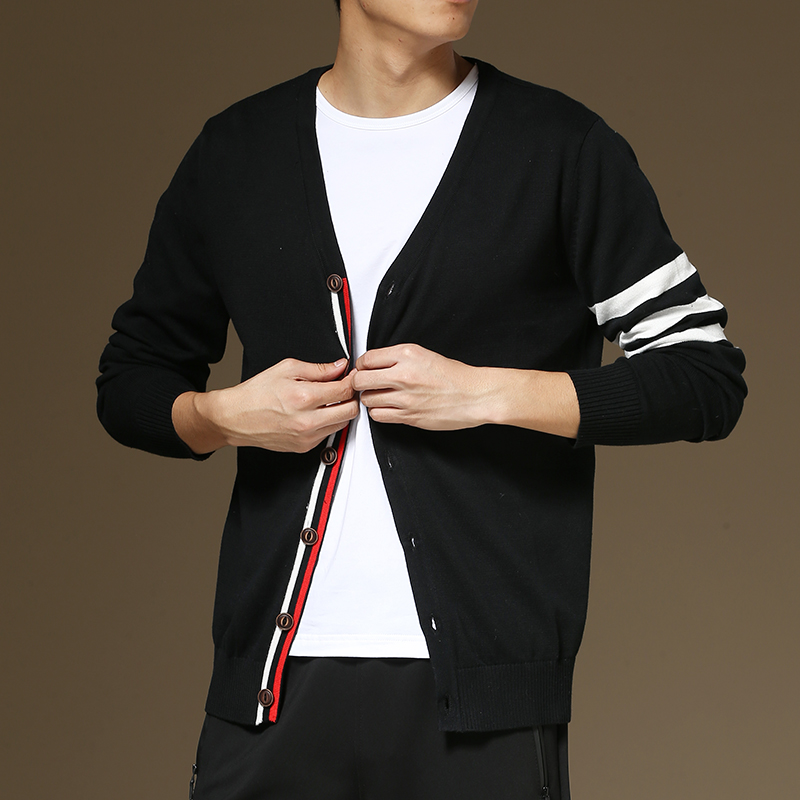 เสื้อผู้ชาย เสื้อไหมพรม เสื้อคลุมคาร์ดิแกน