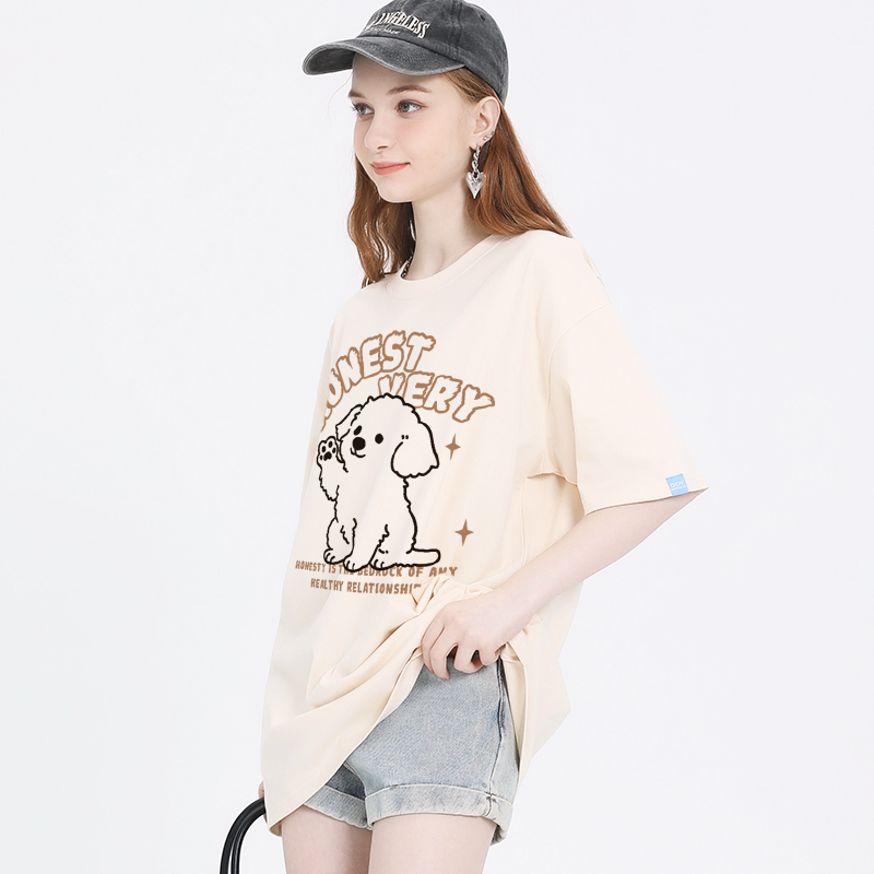 เสื้อผ้าวัยรุ่นเกาหลี เสื้อยืดวัยรุ่นผู้หญิง มีขนาด S M L XL