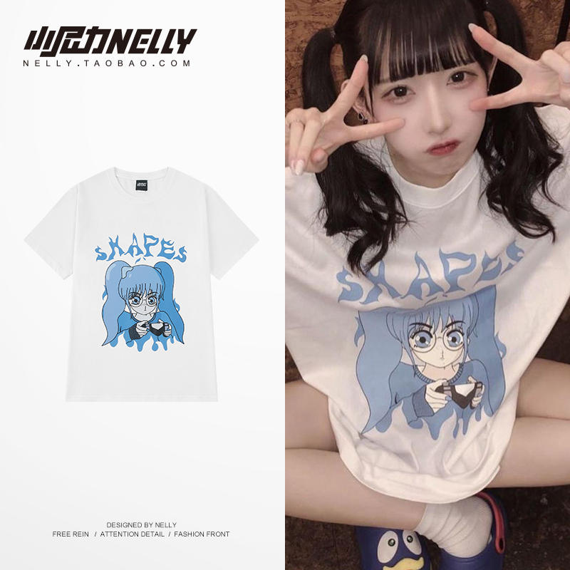 เสื้อยืดคอกลม ผู้ชาย เสื้อยืดผู้ชายเกาหลี เสื้อยืดเกาหลี แบรนด์ NELLY