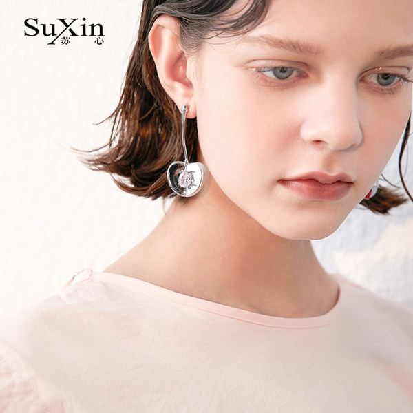 ตุ้มหู ต่างหู ต่างหูผู้หญิง By SuXin