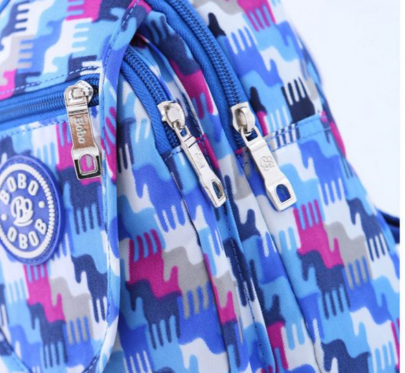 กระเป๋าเป้ กระเป๋าสะพาย กระเป๋าคาดอก ผ้าไนลอน กันน้ำ กระเป๋าผู้หญิง เก๋ ๆ ใส่ของกระจุกจิก กระเป๋าใส่ของเที่ยว แบบสวย สีสันสดใส 950130