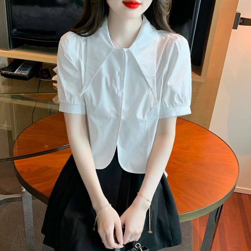 เสื้อเชิ้ตผู้หญิงใส่ทํางาน 390 บาทต่อชิ้น ฟรีค่าจัดส่ง