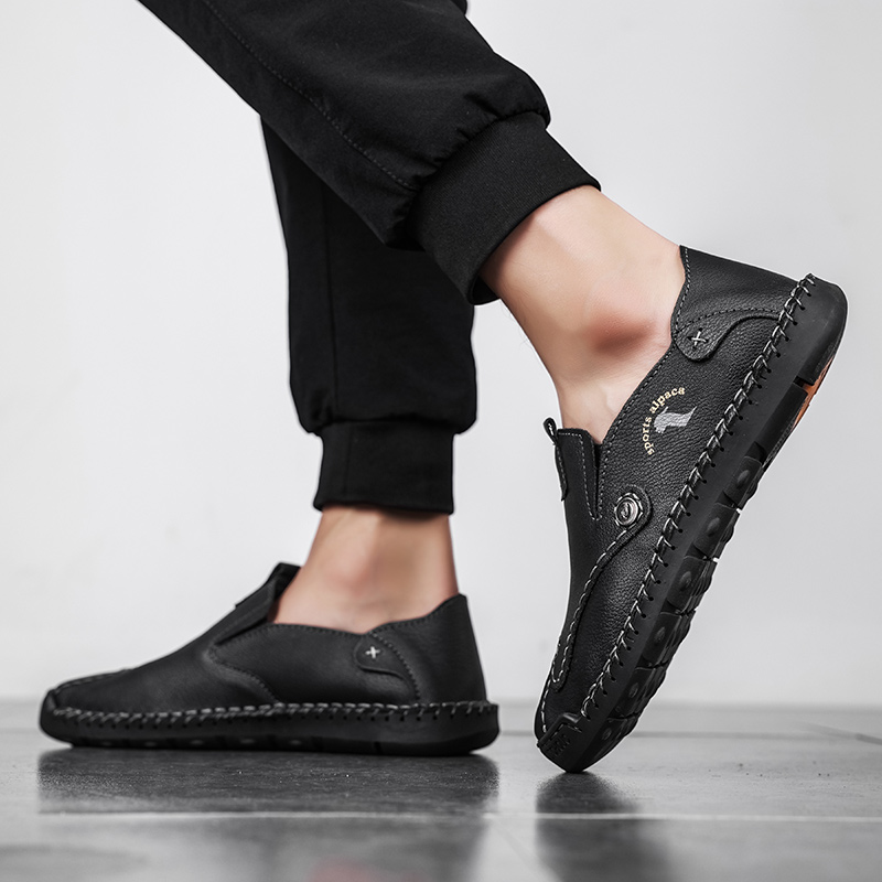 รองเท้าหนังผู้ชาย มีไซส์39-44 รองเท้าโลฟเฟอร์ชาย Slip-On Shoes