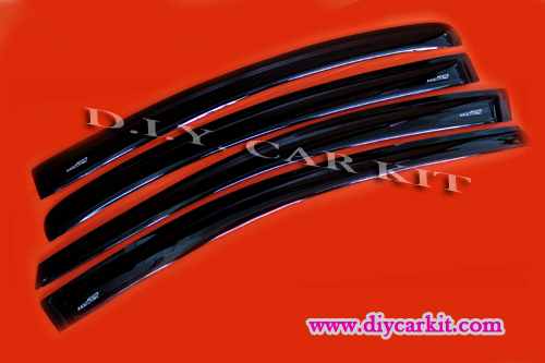 กันสาดประตูรถ Mazda 2 รุ่น 4Dr