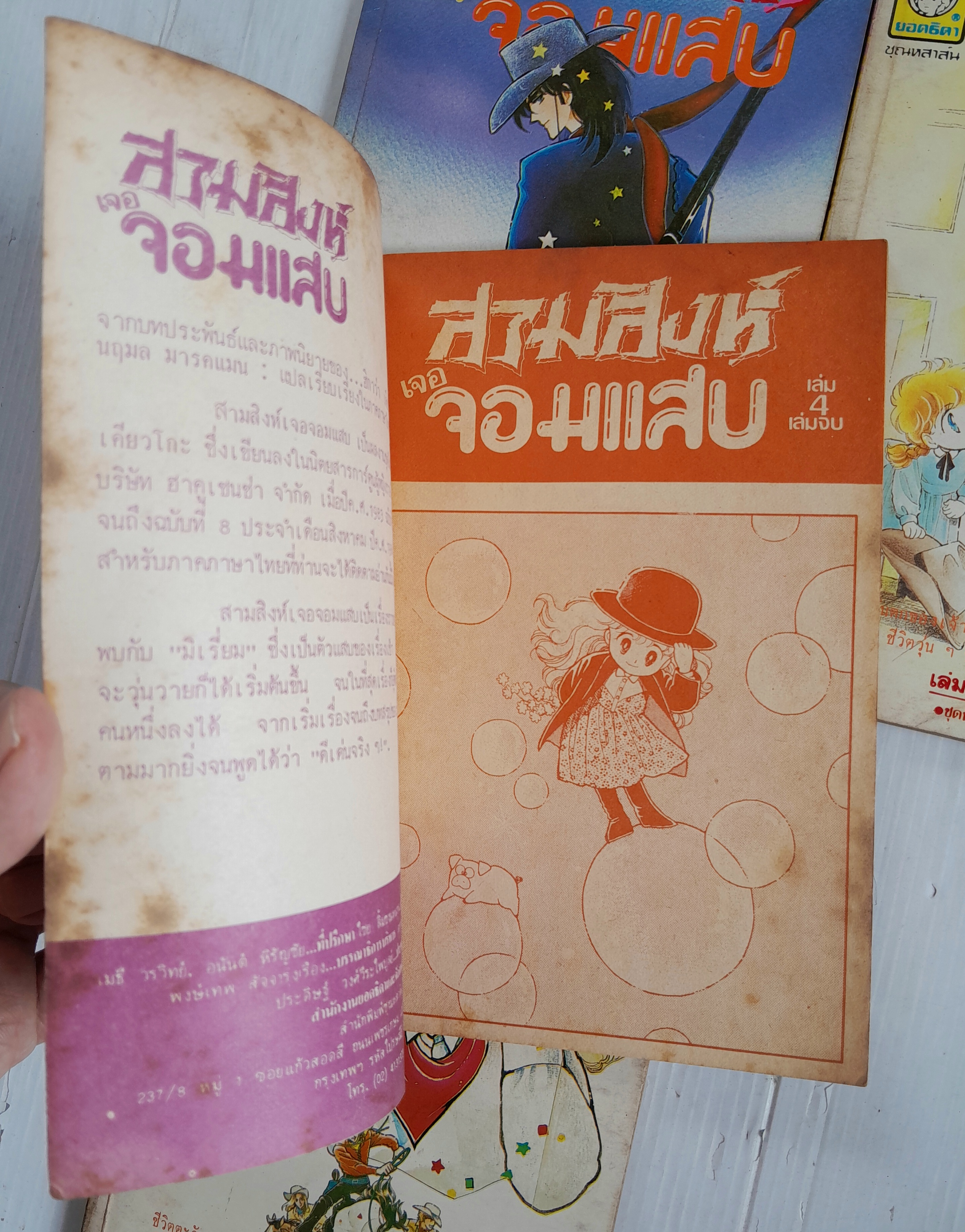 สามสิงห์เจอจอมแสบ 4 เล่มจบ / ฮิคาวะ เคียวโกะ