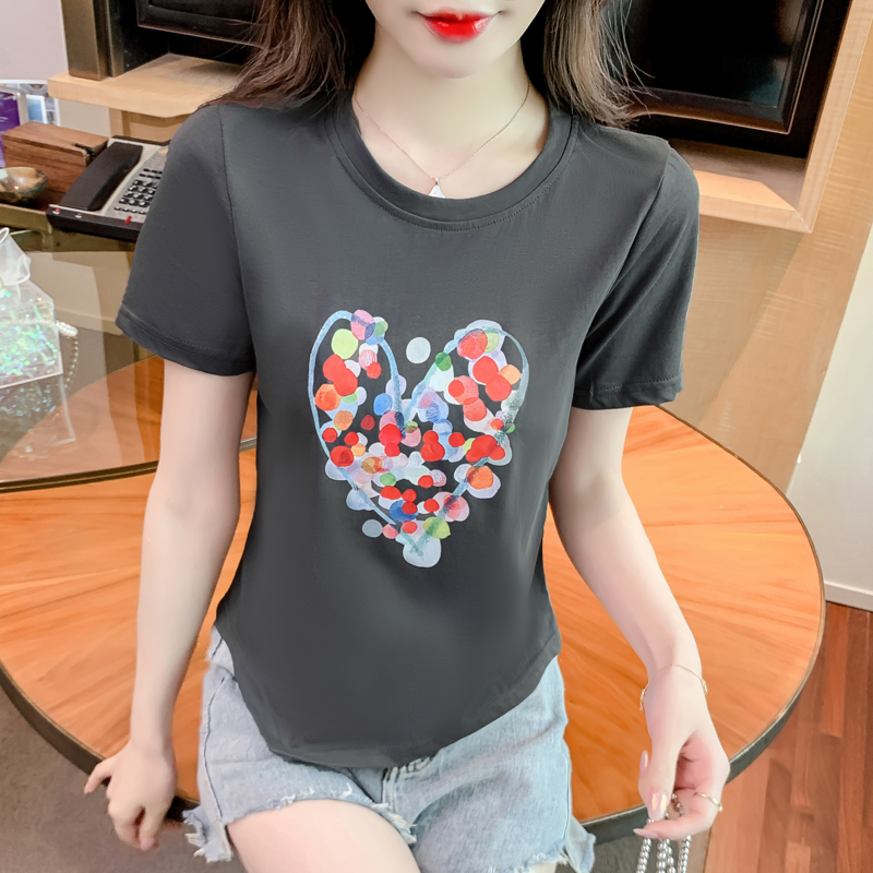 เสื้อผ้าวัยรุ่นเกาหลี เสื้อยืดวัยรุ่นผู้หญิง มีขนาด S M L XL