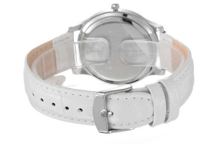 นาฬิกาข้อมือ ผู้หญิง สายหนัง ฝังเพชร คริสตัล ออสเตเรีย รอบตัวเรือน เพิ่มความ หรูหรา มีระดับ สีฟ้า สวยใส สีขาว เรียบร้อย ชมพู สวยหวาน 738828