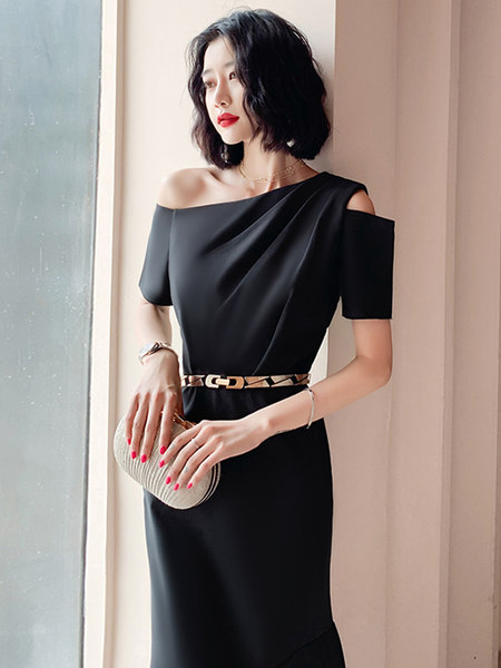ชุดราตรี ชุดราตรีสวยหรู แบบ ทันสมัย Evening dress