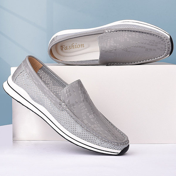 รองเท้าหนังผู้ชาย มีไซส์39-44 รองเท้าโลฟเฟอร์ชาย Slip-On Shoes