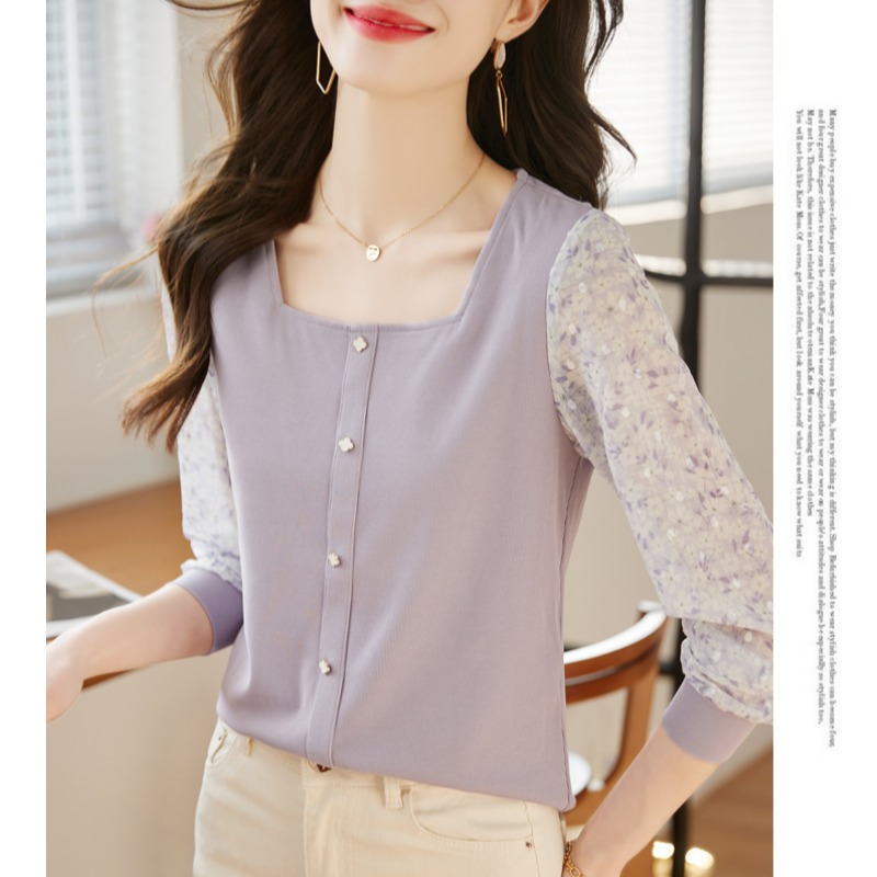 เสื้อเชิ้ตผู้หญิงแขนยาว เสื้อเชิ้ตผู้หญิงใส่ทํางาน 390 บาทต่อชิ้น ฟรีค่าจัดส่ง