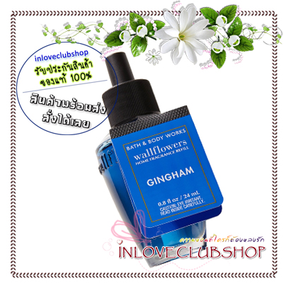 Bath & Body Works / Wallflowers Fragrance Refill 24 ml. (Gingham)