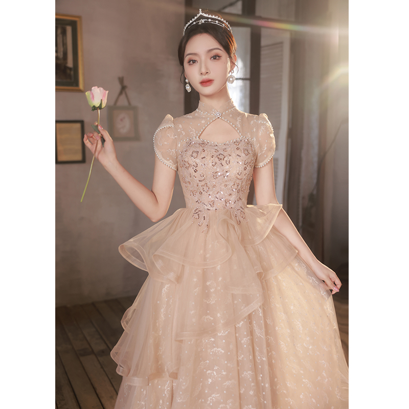 ชุดราตรี ชุดราตรีสวยหรู แบบ ทันสมัย Evening dress