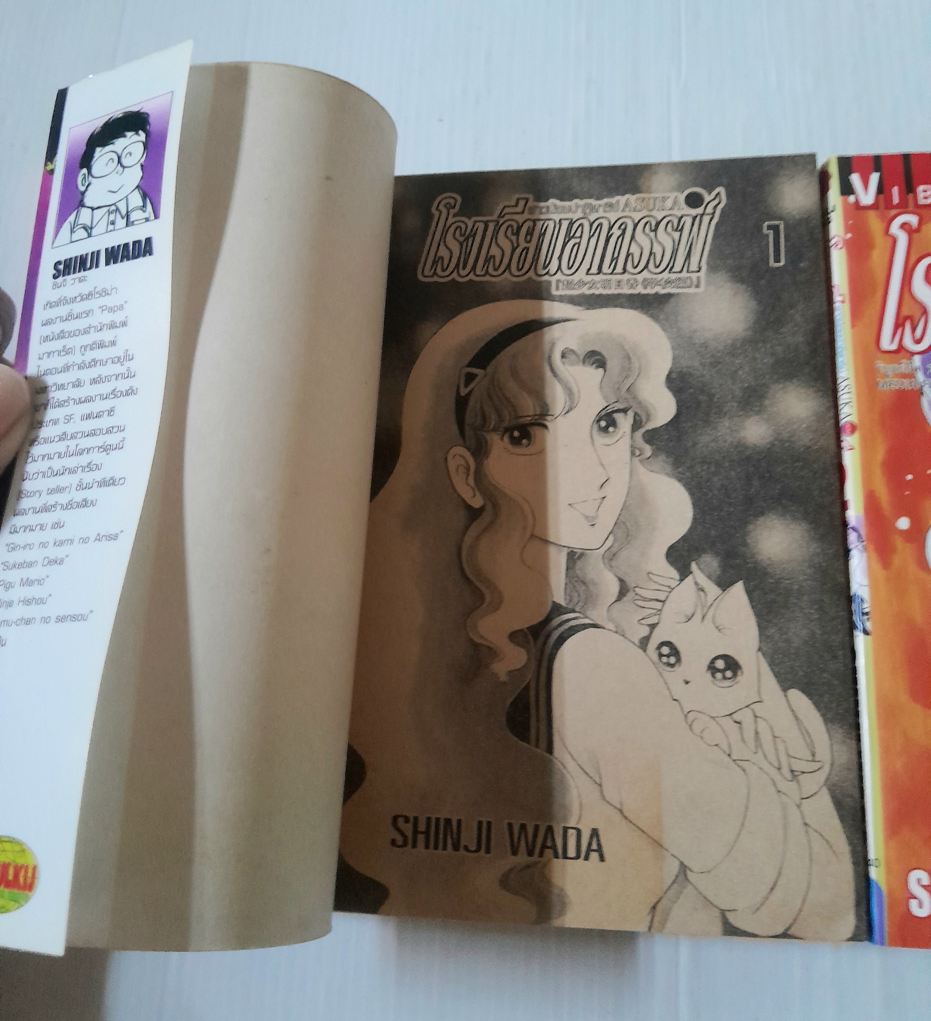 สาวน้อยปาฏิหาริย์ ASUKA ตอน โรงเรียนอาถรรพ์ 3 เล่มจบ / Shinji Wada