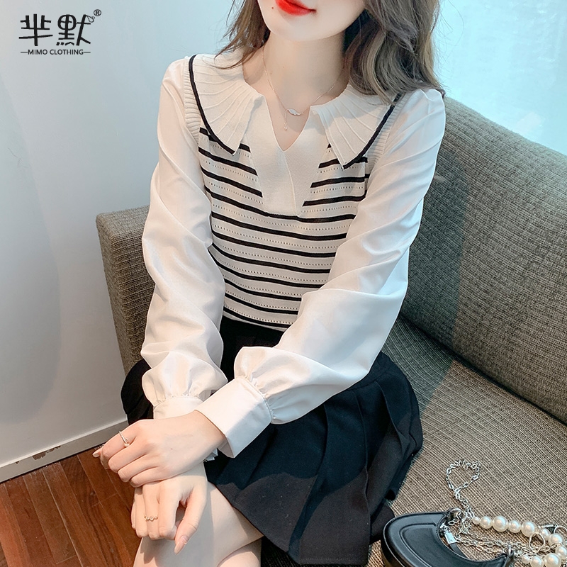 เสื้อลูกไม้ เสื้อเชิ้ตแขนยาว