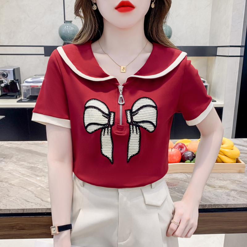 เสื้อผ้าวัยรุ่นเกาหลี เสื้อยืดวัยรุ่นผู้หญิง มีขนาด S M L XL