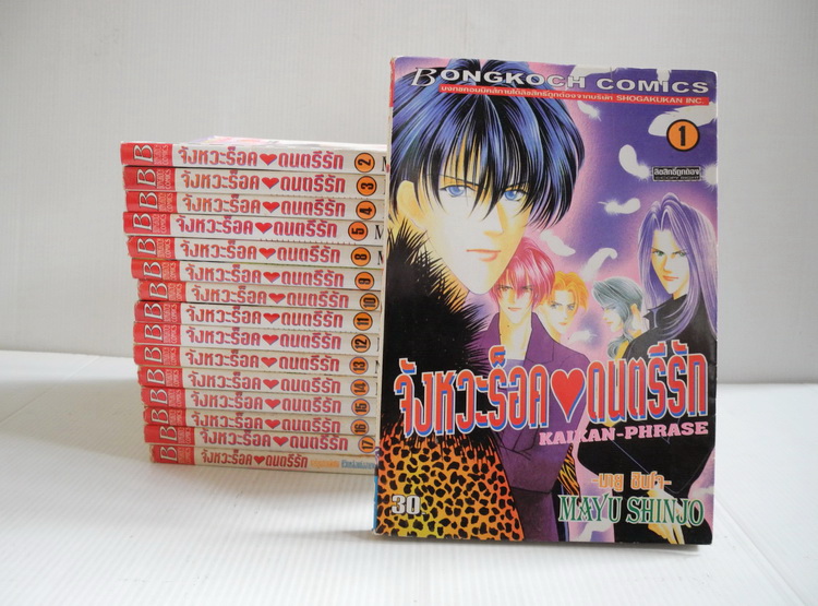 จังหวะร็อคดนตรีรัก 17 เล่มจบ ( มีไม่ครบขาดเล่ม 6-7 ) + ภาคพิเศษตอนชีวิตหลังแต่งงานของไอเนะ / Shinjo Mayu