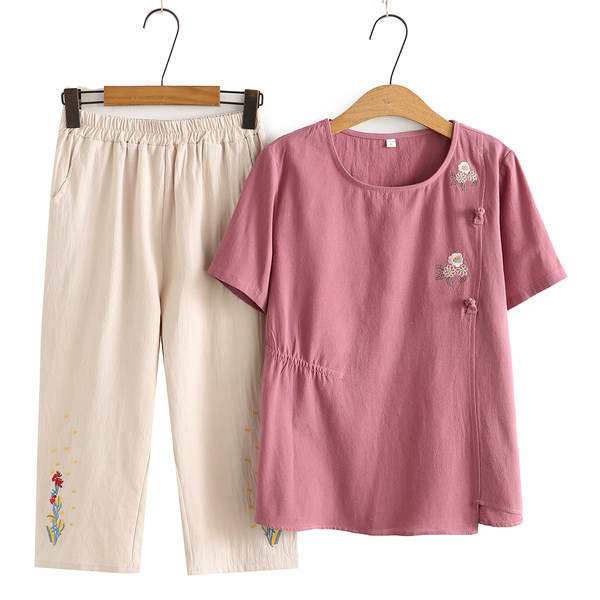 เสื้อลินินสไตล์ผู้ใหญ่ เสื้อคุณแม่ เสื้อผู้ใหญ่ แบรนด์ LININ