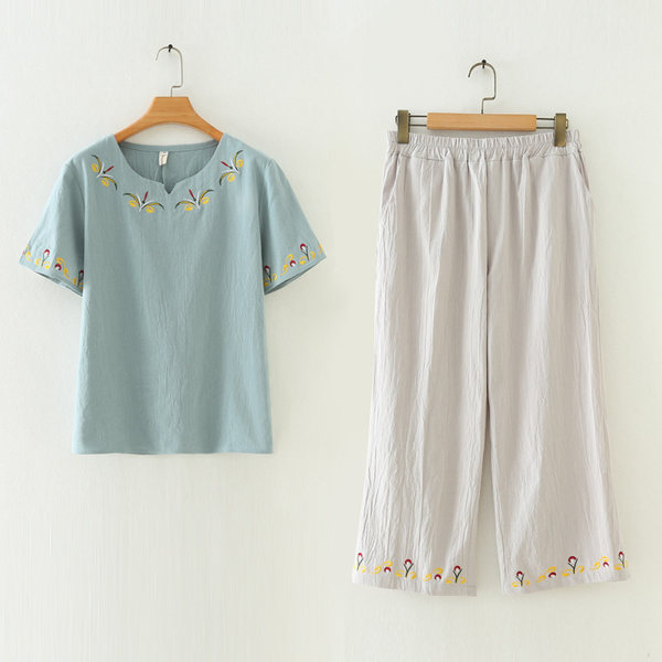 เสื้อลินินสไตล์ผู้ใหญ่ เสื้อคุณแม่ เสื้อผู้ใหญ่ แบรนด์ LININ