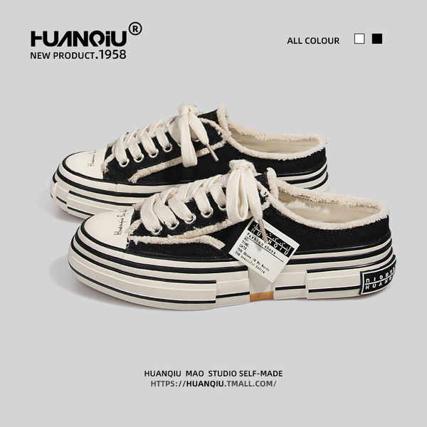 รองเท้าผ้าใบแฟชั่นผู้หญิง ใส่สบาย มีขนาด 35-40