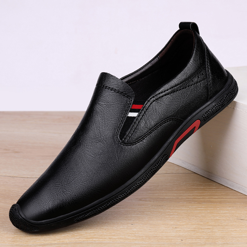 รองเท้าหนังผู้ชาย มีไซส์39-44 รองเท้าโลฟเฟอร์ชาย Slip-On Shoes