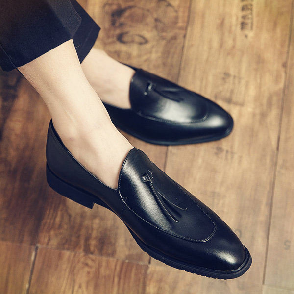 รองเท้าหนังผู้ชาย มีไซส์39-44 รองเท้าโลฟเฟอร์ชาย Slip-On Shoes